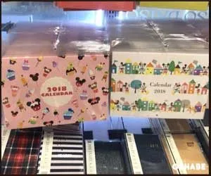 ダイソー100均卓上・壁掛けカレンダー2018【画像】シール・サンリオ等(写真 22)
