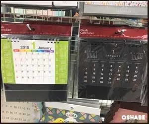キャンドゥ100均卓上・壁掛けカレンダー2018【画像】サンリオ等(写真 10)