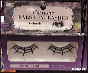 ダイソー100均ハロウィン2018ネイルシール つけま 血のり【画像】(写真 19)