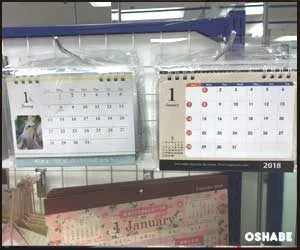 キャンドゥ100均卓上・壁掛けカレンダー2018【画像】サンリオ等(写真 12)