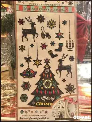 セリア100均クリスマス2017ウォールステッカーシール【画像】(写真 3)