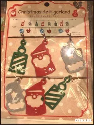 セリア100均クリスマス2017飾り付けグッズ【画像】オーナメント他（写真 73）