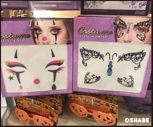 ダイソー100均ハロウィン2018ネイルシール つけま 血のり【画像】(写真 12)