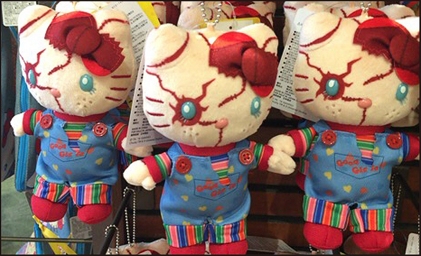 USJ ハロウィン　ハローキティ チャッキー フィギュア ハローキティチャッキーフィギュア| キャステル | CASTEL