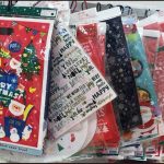 セリア100均クリスマス2017ラッピング プレゼント袋【画像】